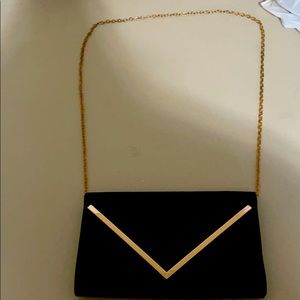 Handbag crossbody  clutch black aldo new